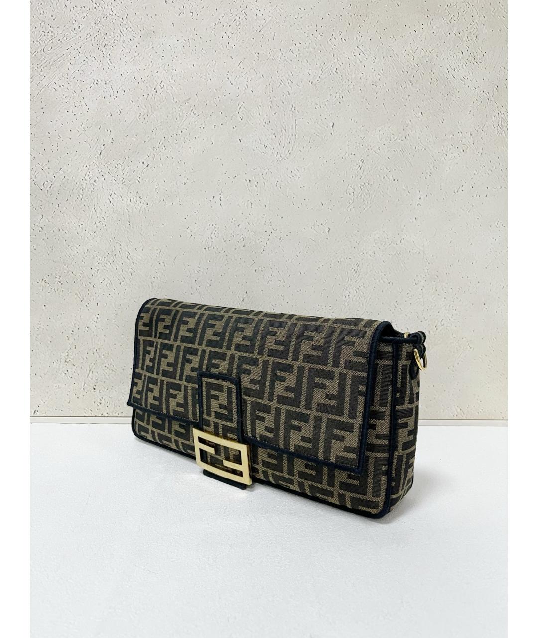 FENDI Черная сумка через плечо, фото 4