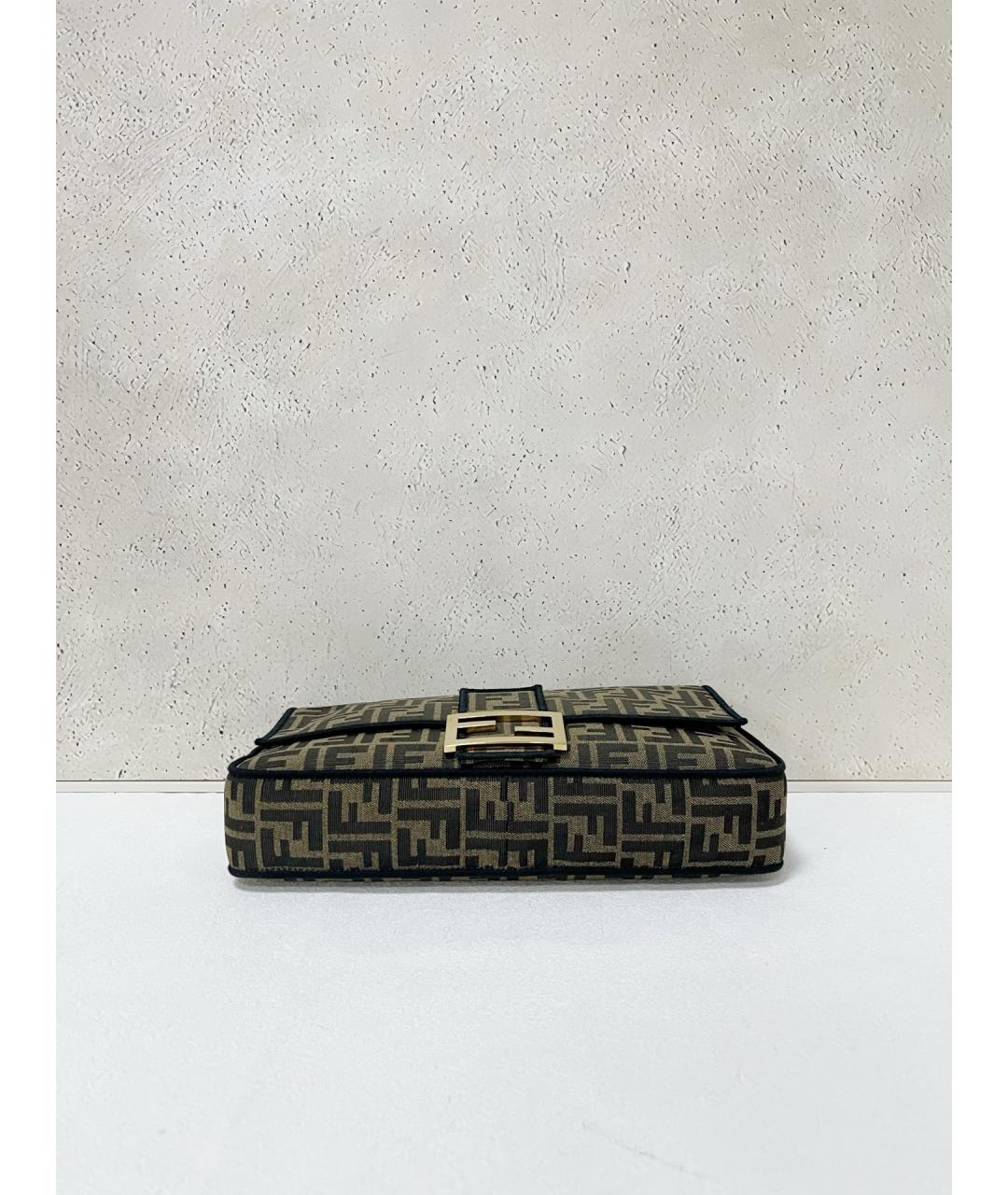 FENDI Черная сумка через плечо, фото 5