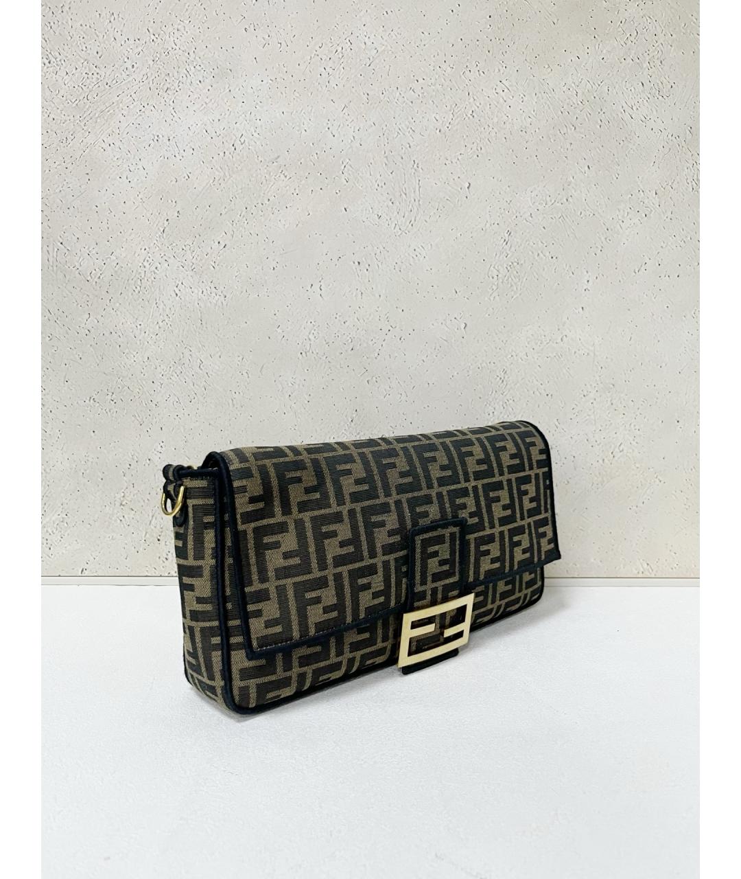 FENDI Черная сумка через плечо, фото 3