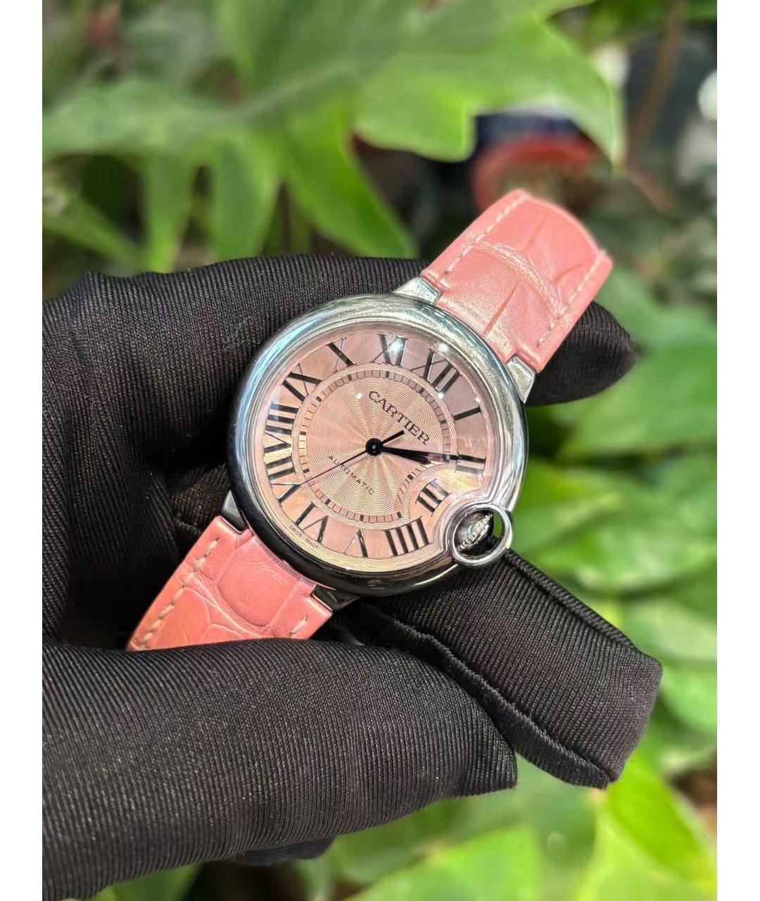 CARTIER Серебряные часы, фото 4