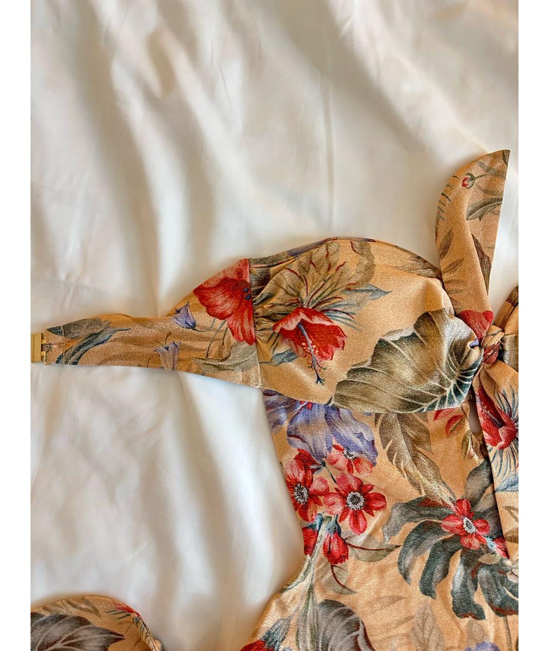 ZIMMERMANN Бежевый купальник, фото 2