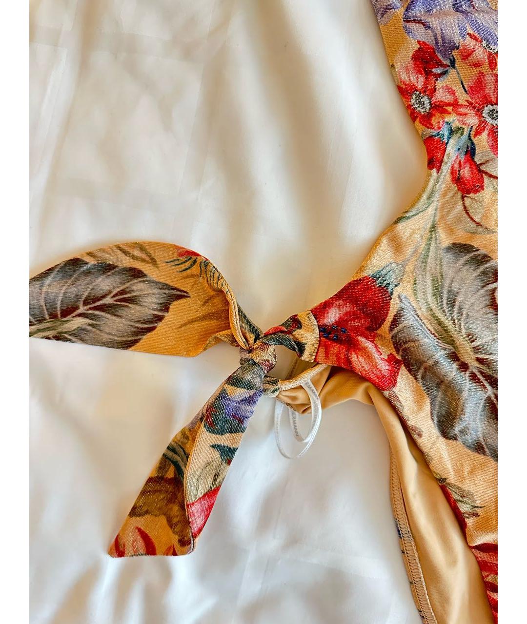 ZIMMERMANN Бежевый купальник, фото 3