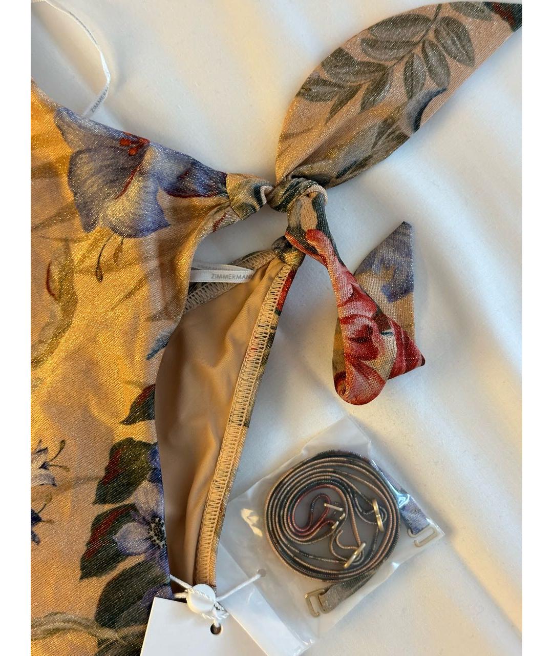ZIMMERMANN Бежевый купальник, фото 7