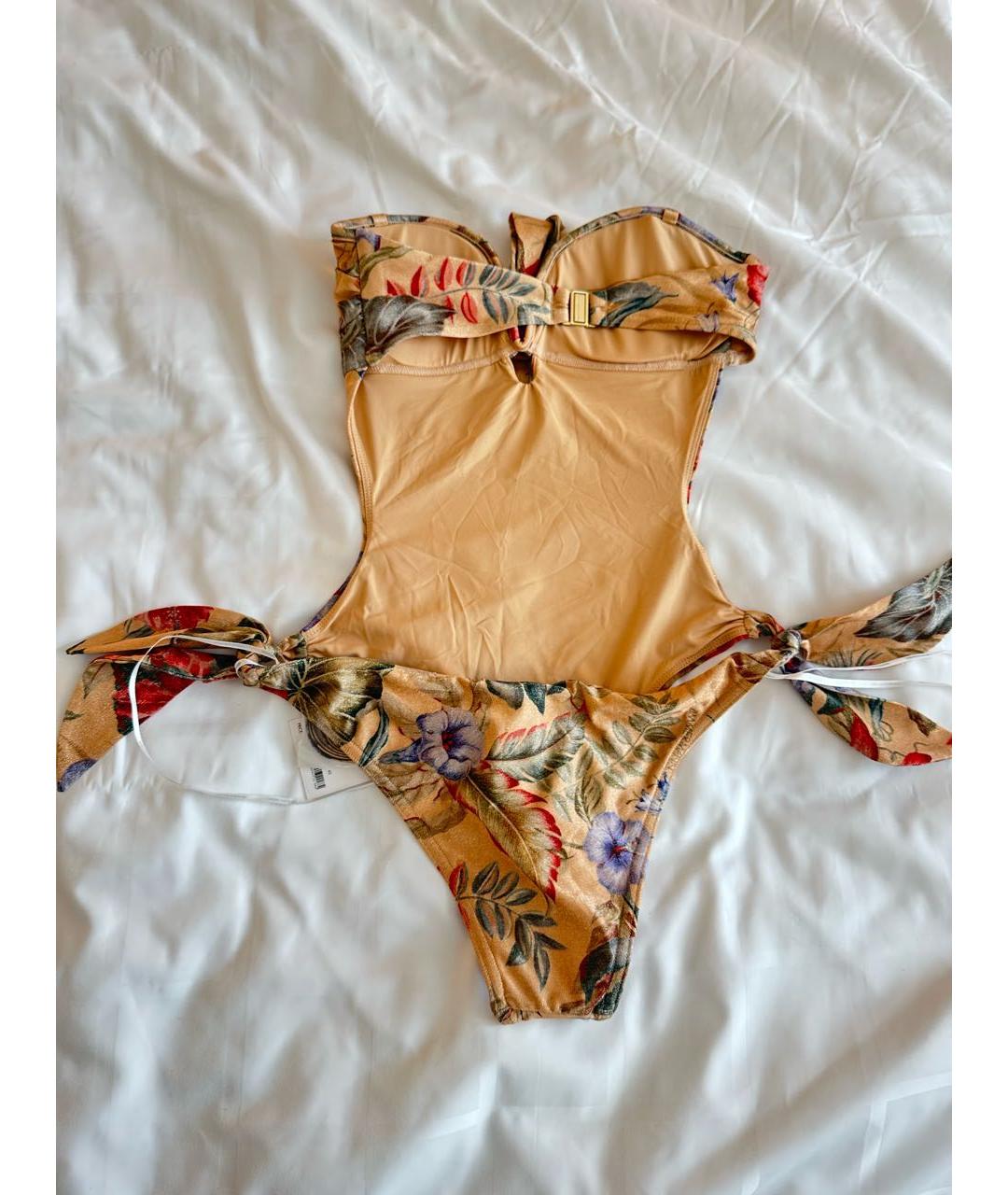 ZIMMERMANN Бежевый купальник, фото 6