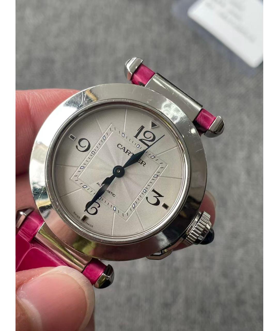CARTIER Серебряные часы, фото 2
