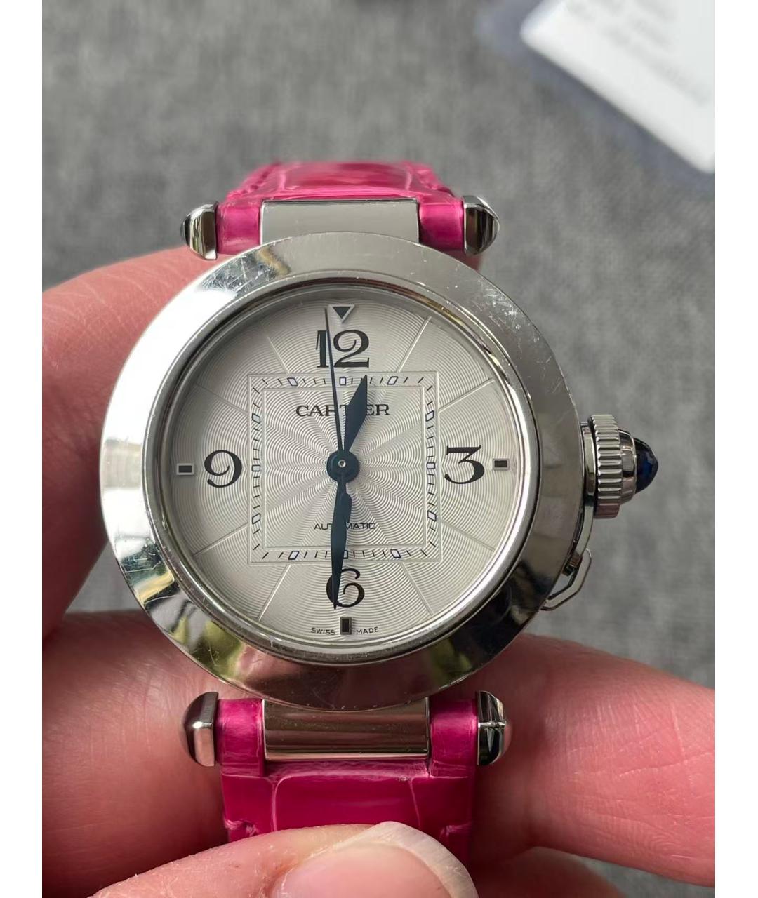 CARTIER Серебряные часы, фото 5