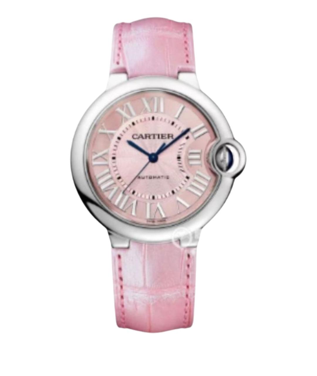 CARTIER Розовые часы, фото 1