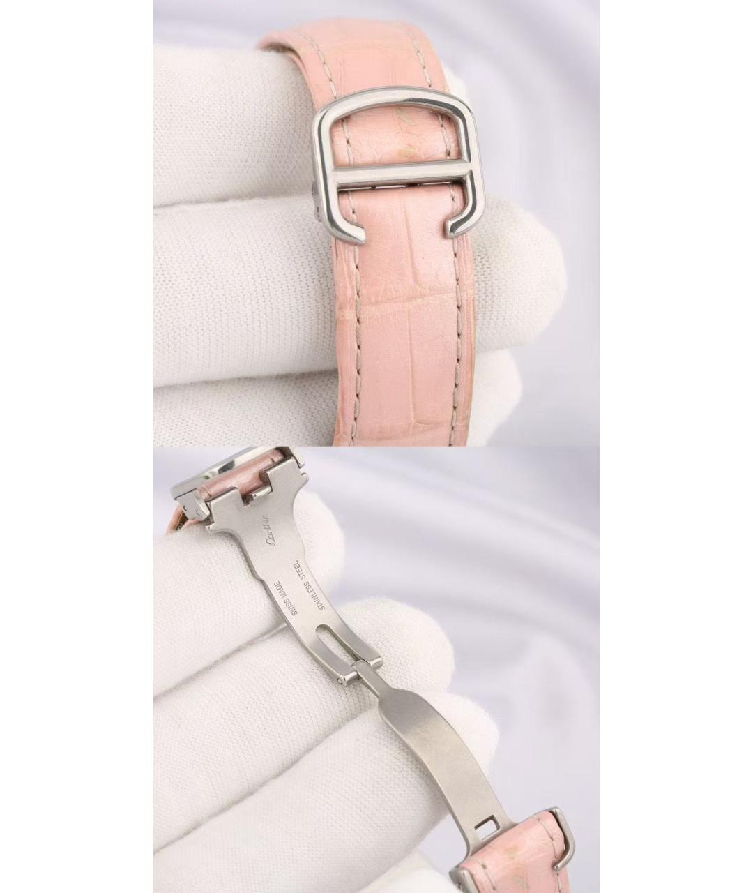 CARTIER Розовые часы, фото 6