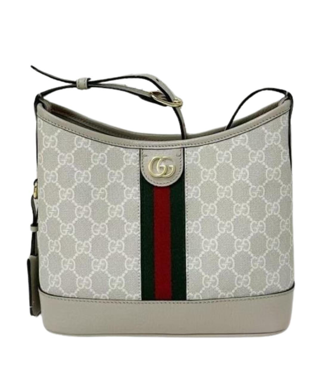 GUCCI Серая сумка через плечо, фото 1