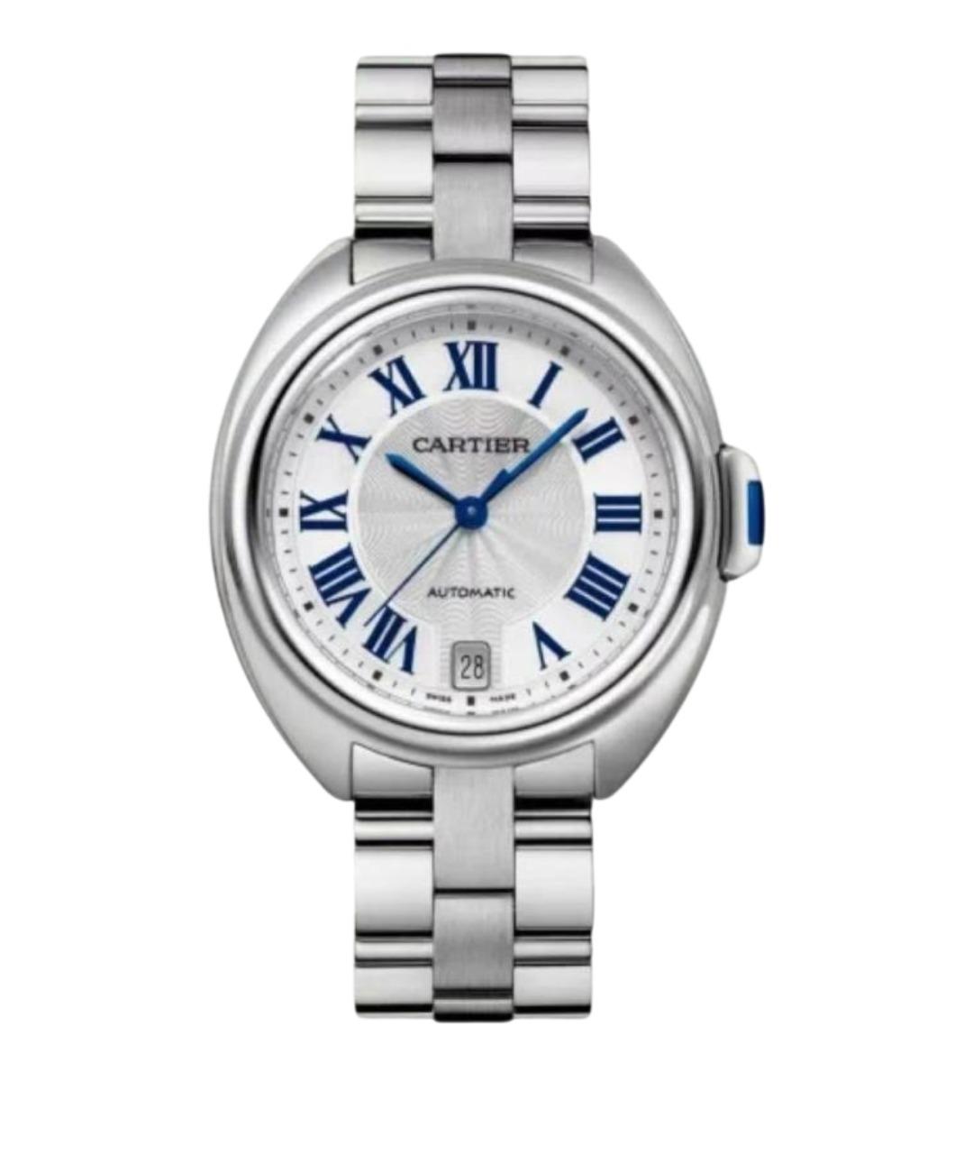 CARTIER Серебряные часы, фото 1