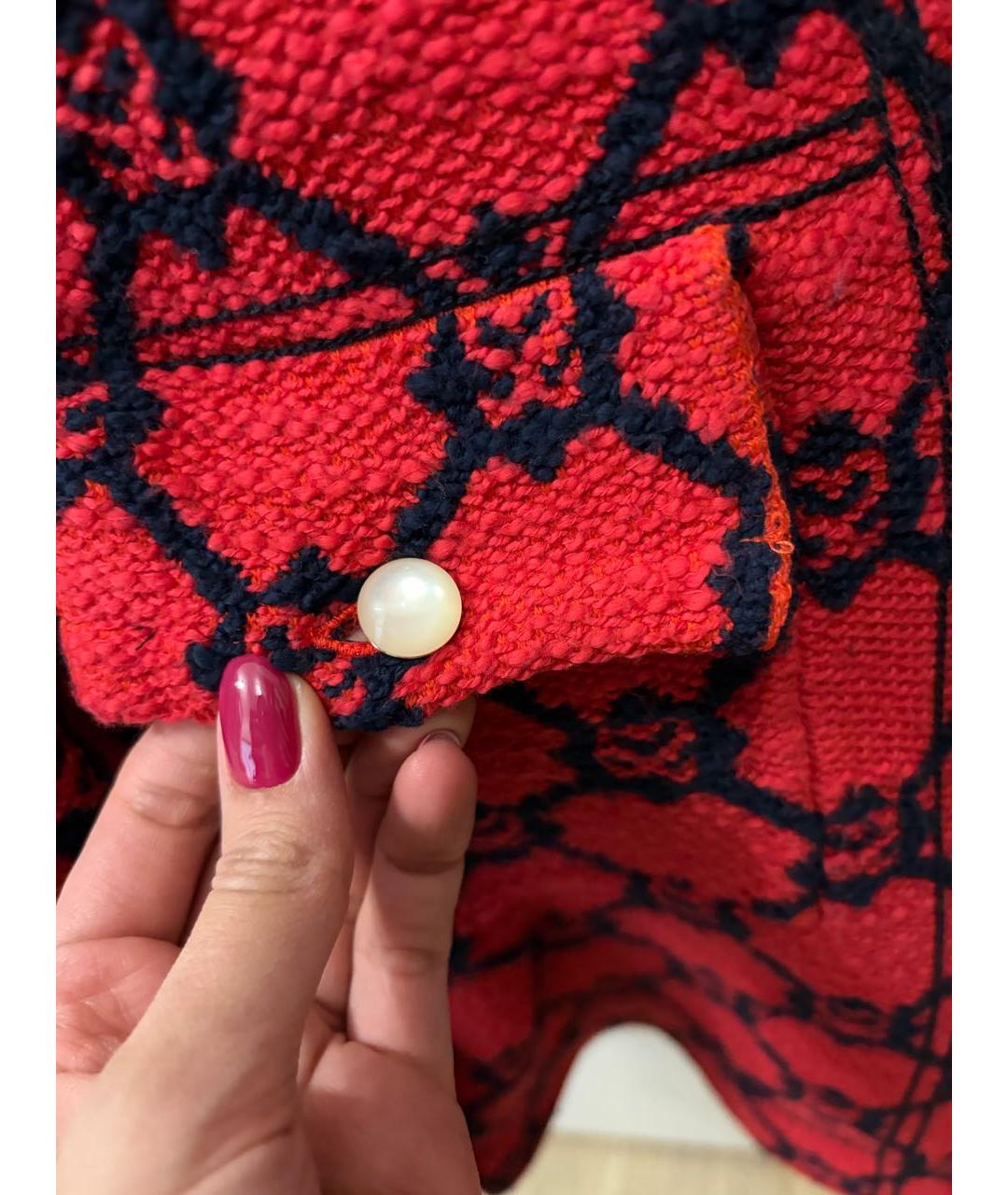 SANDRO Красный жакет/пиджак, фото 3