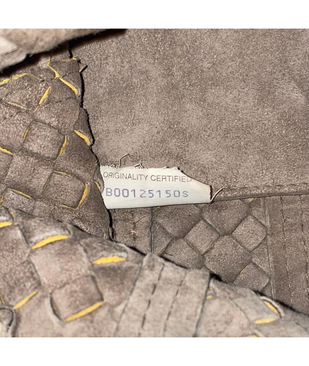 BOTTEGA VENETA Желтая кожаная сумка с короткими ручками, фото 6