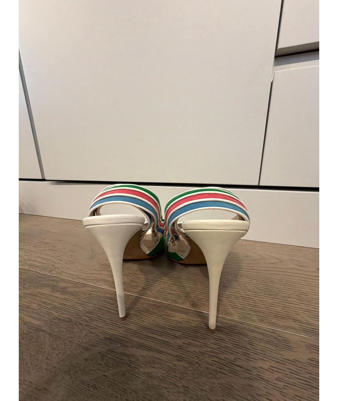 VALENTINO Кожаные босоножки, фото 3