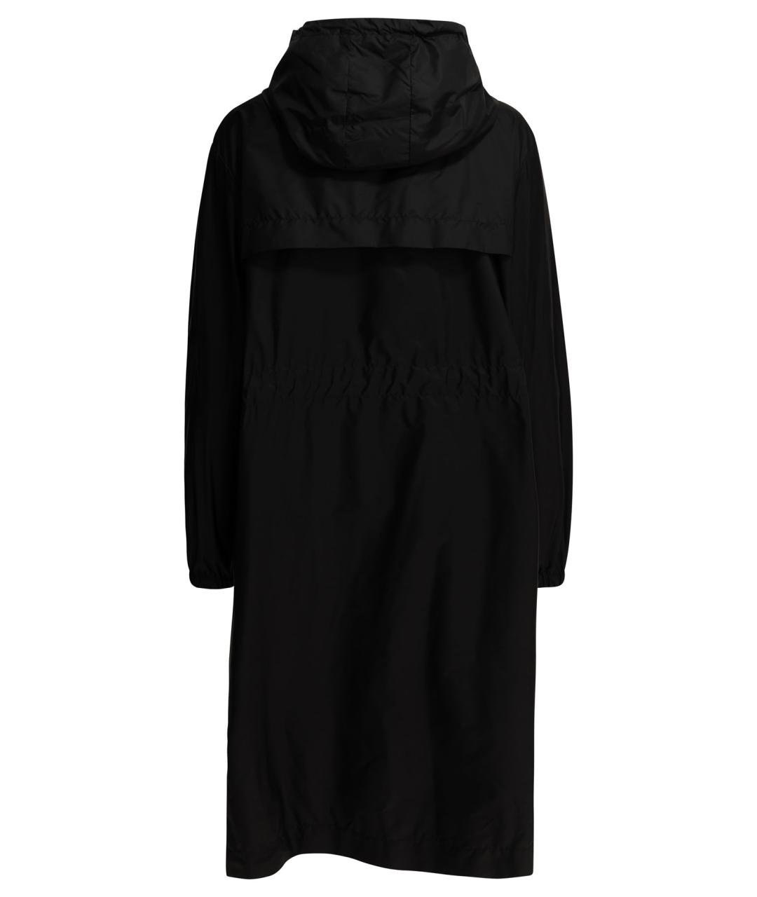 MONCLER Черная полиамидовая парка, фото 2