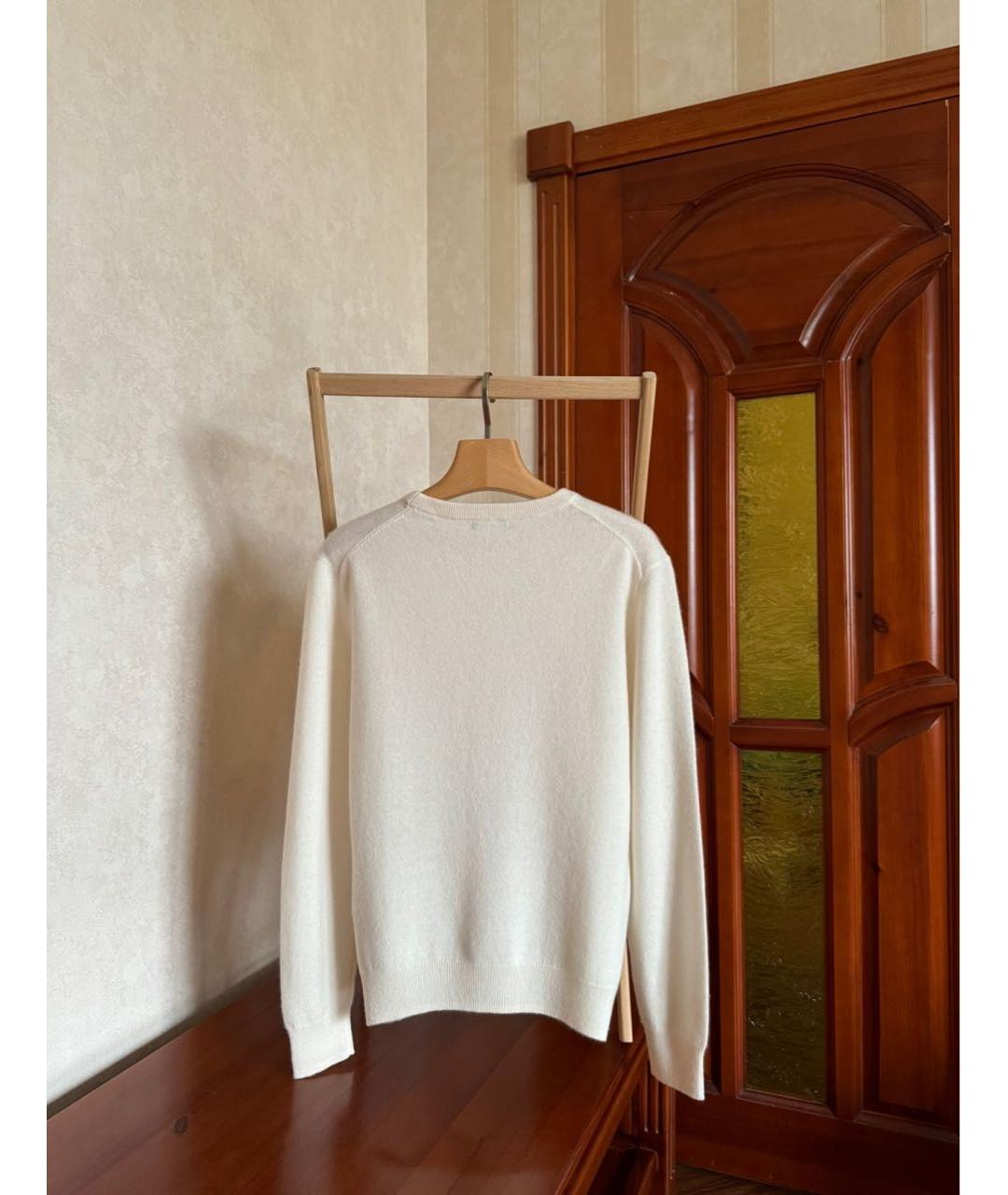 12 STOREEZ Белый кашемировый джемпер / свитер, фото 2