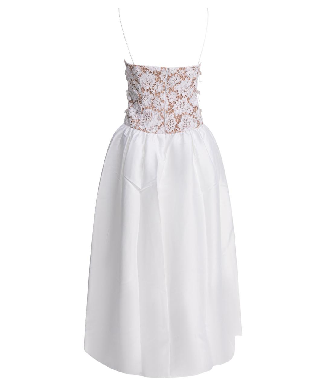 SELF-PORTRAIT Белое полиэстеровое вечернее платье, фото 2