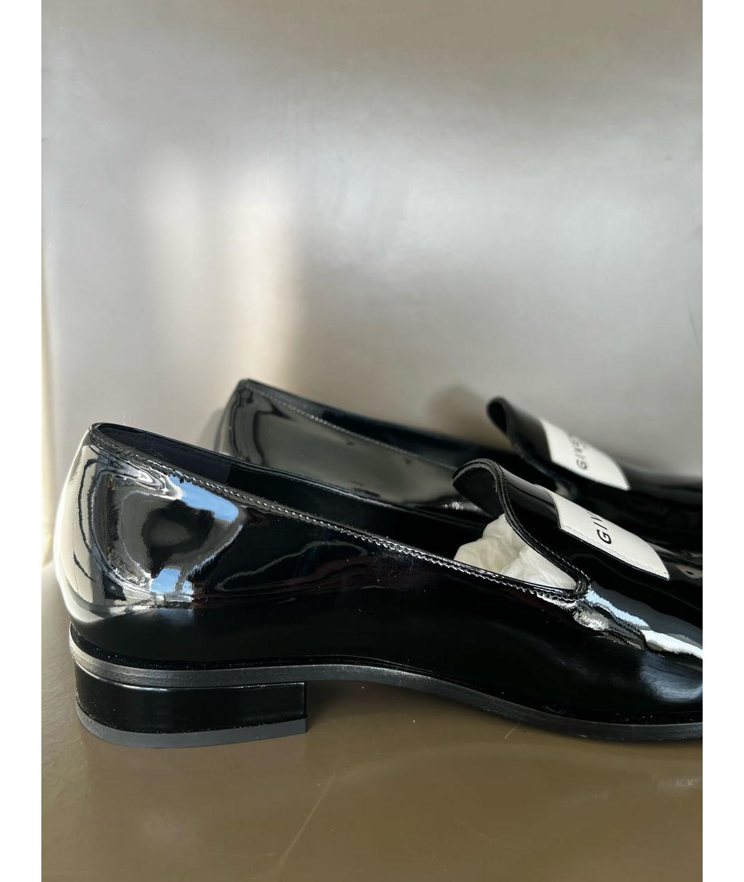 GIVENCHY Черные лоферы из лакированной кожи, фото 6