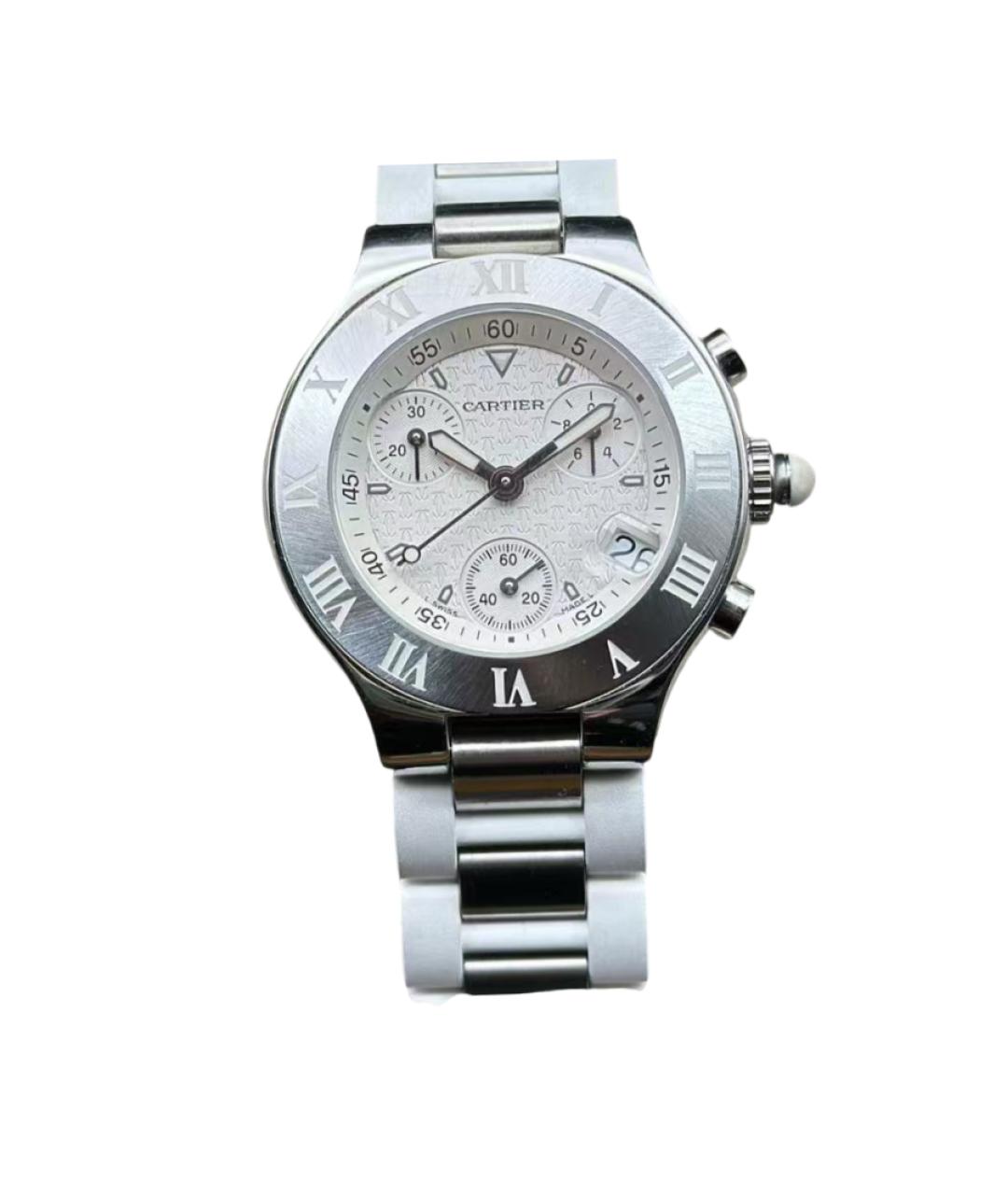 CARTIER Серебряные часы, фото 1