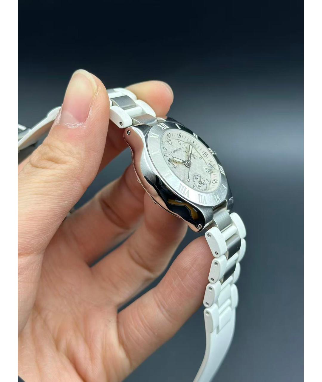 CARTIER Серебряные часы, фото 3