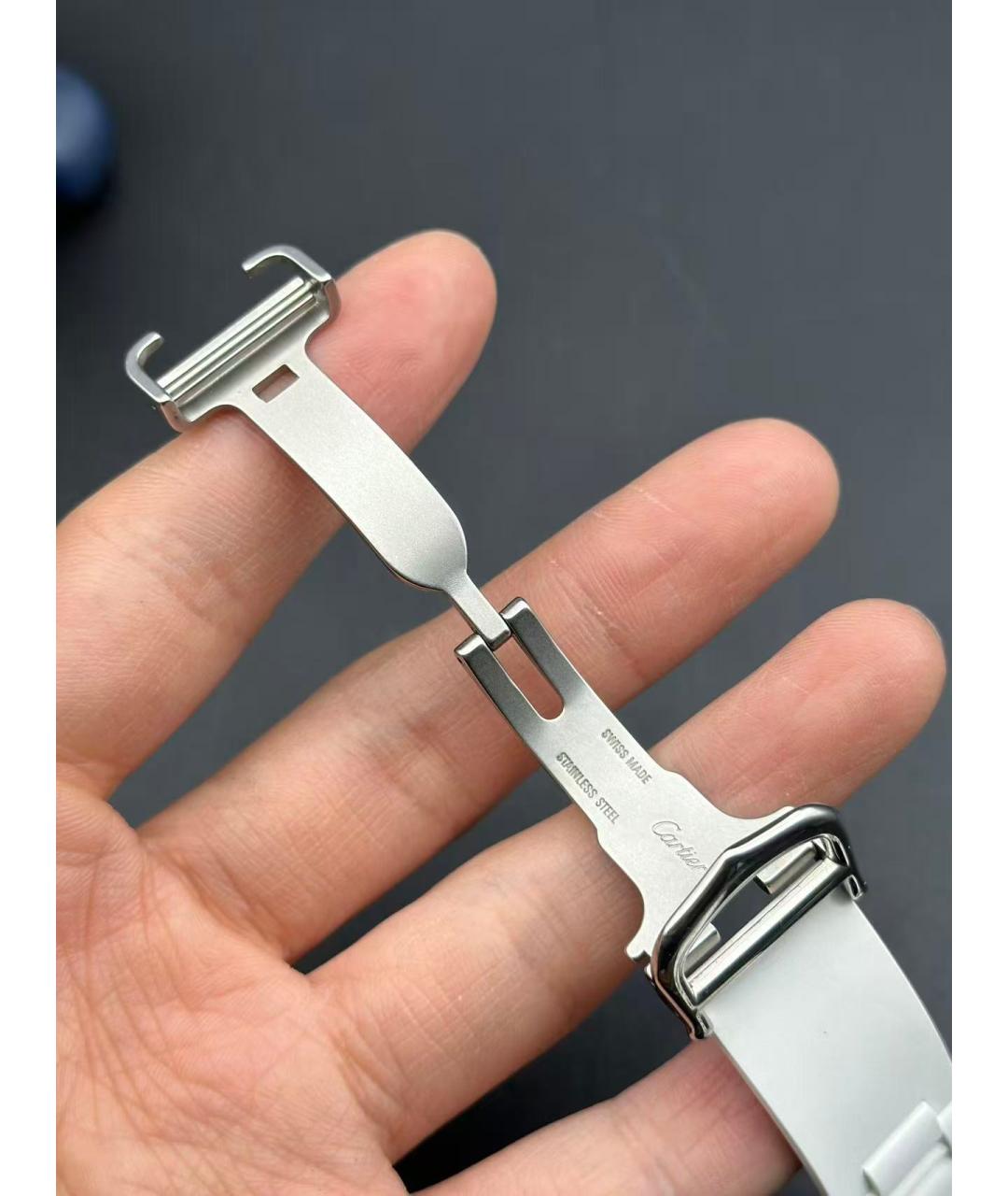 CARTIER Серебряные часы, фото 6