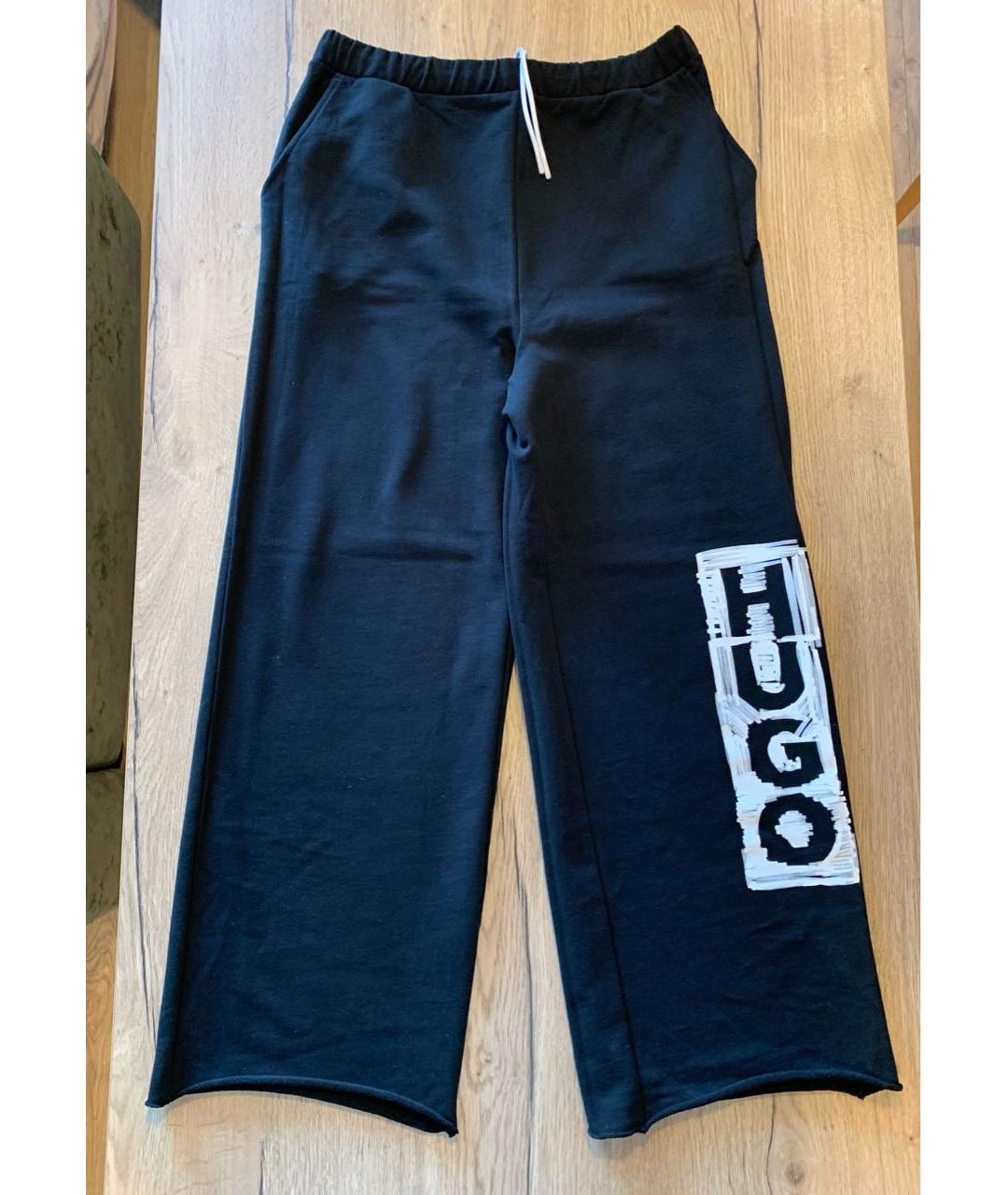 HUGO Черный хлопковый спортивные костюмы, фото 6