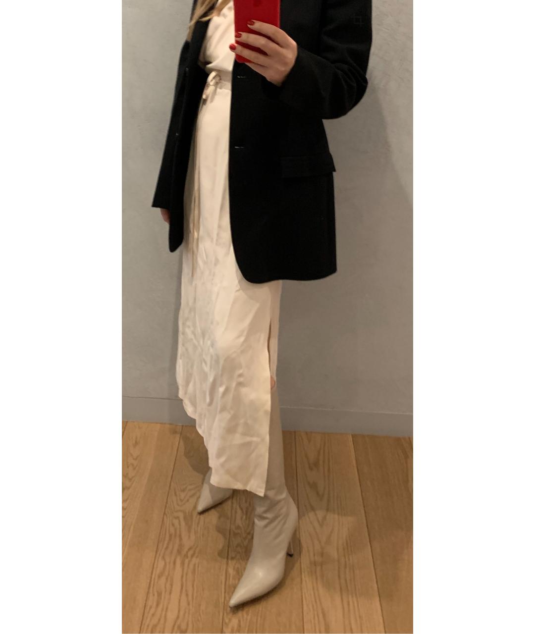 PARIS TEXAS Серые кожаные сапоги, фото 6