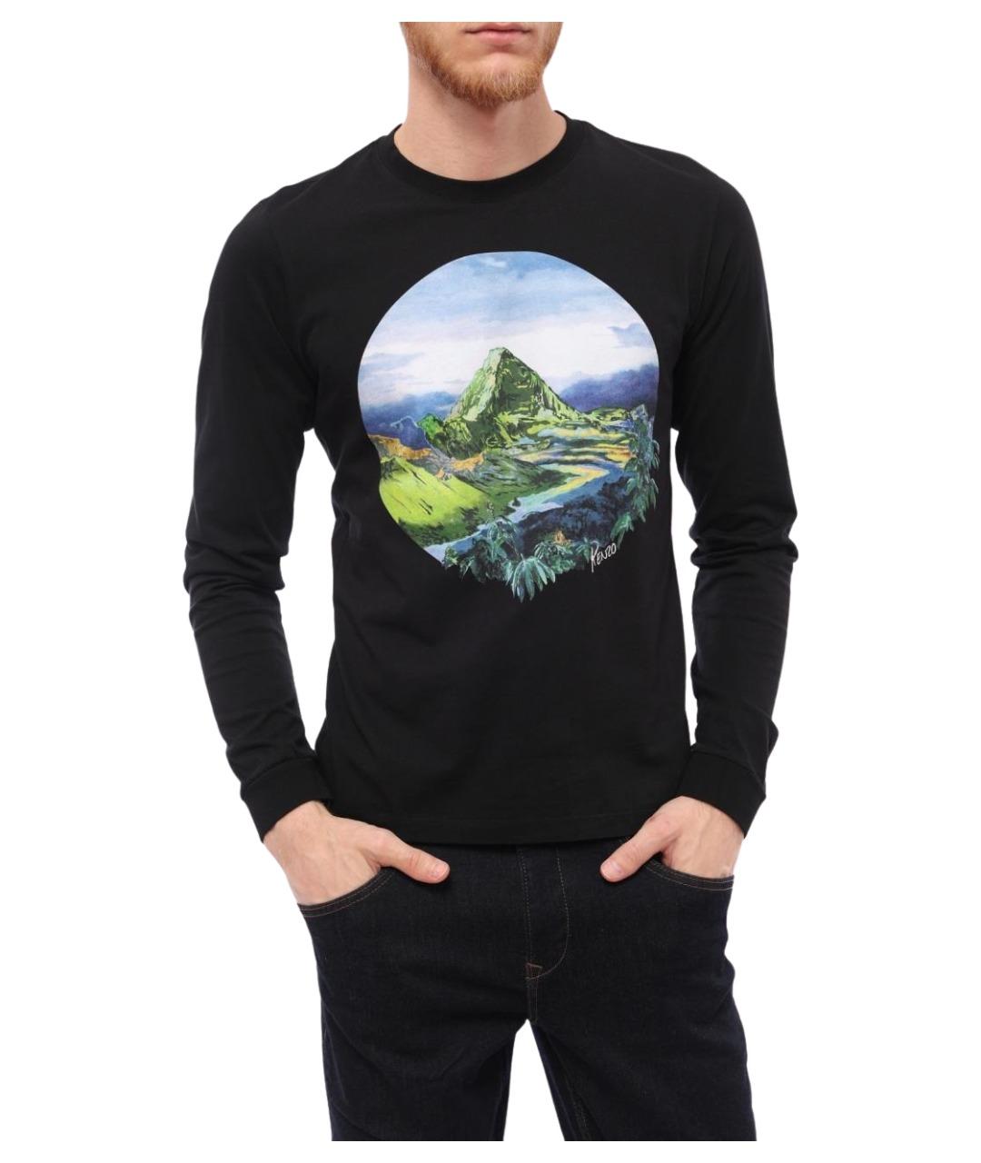 KENZO Черный джемпер / свитер, фото 1