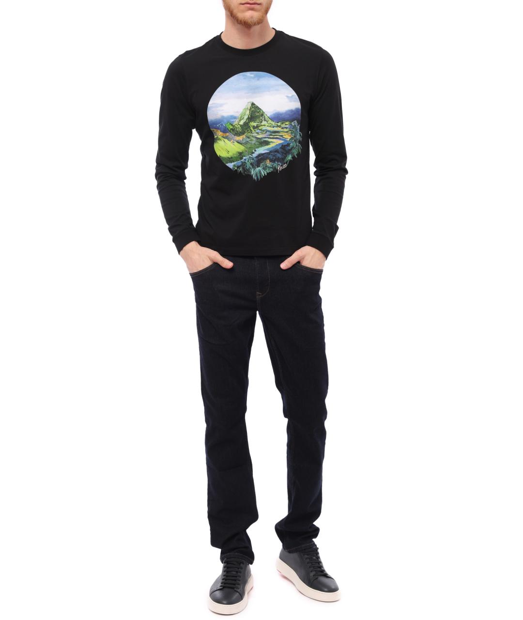 KENZO Черный джемпер / свитер, фото 5