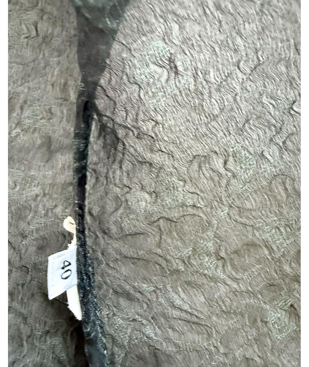 DOLCE&GABBANA Зеленая кружевная рубашка, фото 4