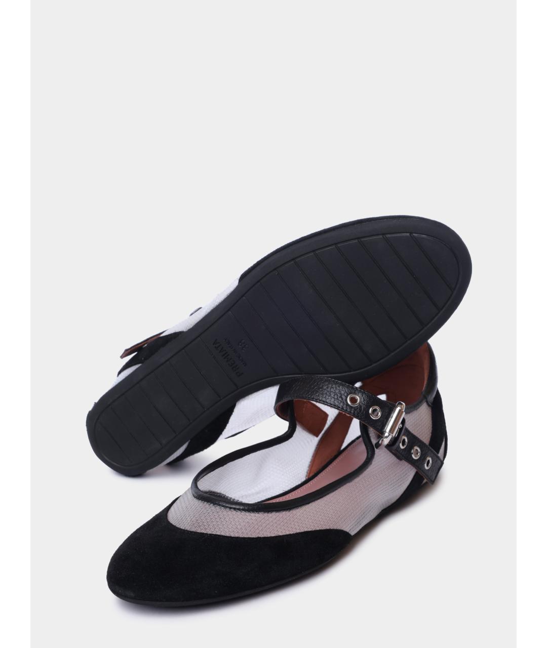 PREMIATA Черные балетки, фото 4