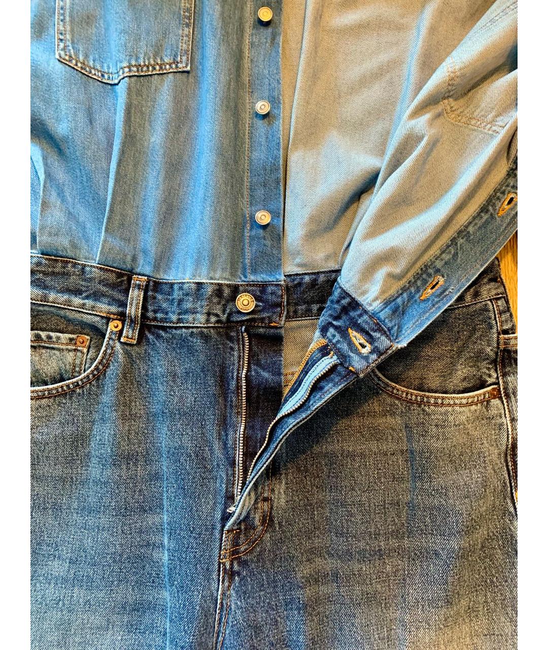 HAIKURE Синий хлопковый комбинезон, фото 7