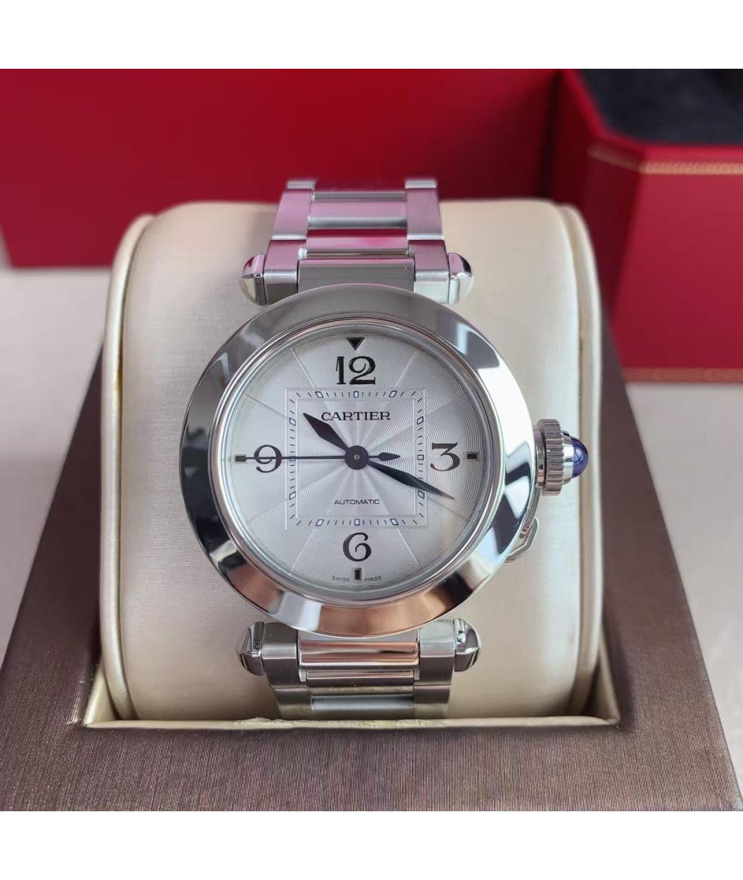 CARTIER Серебряные часы, фото 2