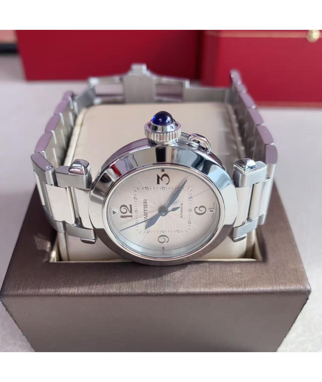 CARTIER Серебряные часы, фото 5