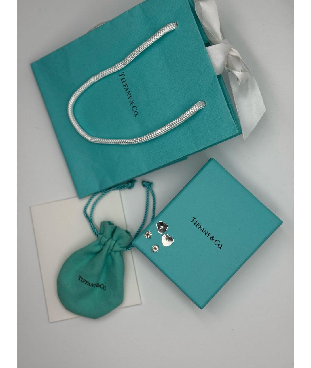 TIFFANY&CO Серебряные серебряные серьги, фото 5