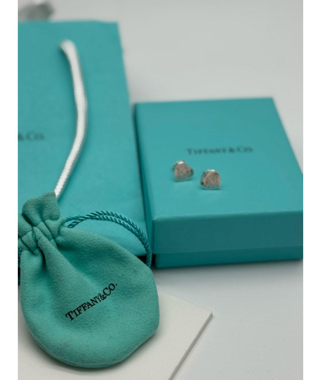 TIFFANY&CO Серебряные серебряные серьги, фото 7