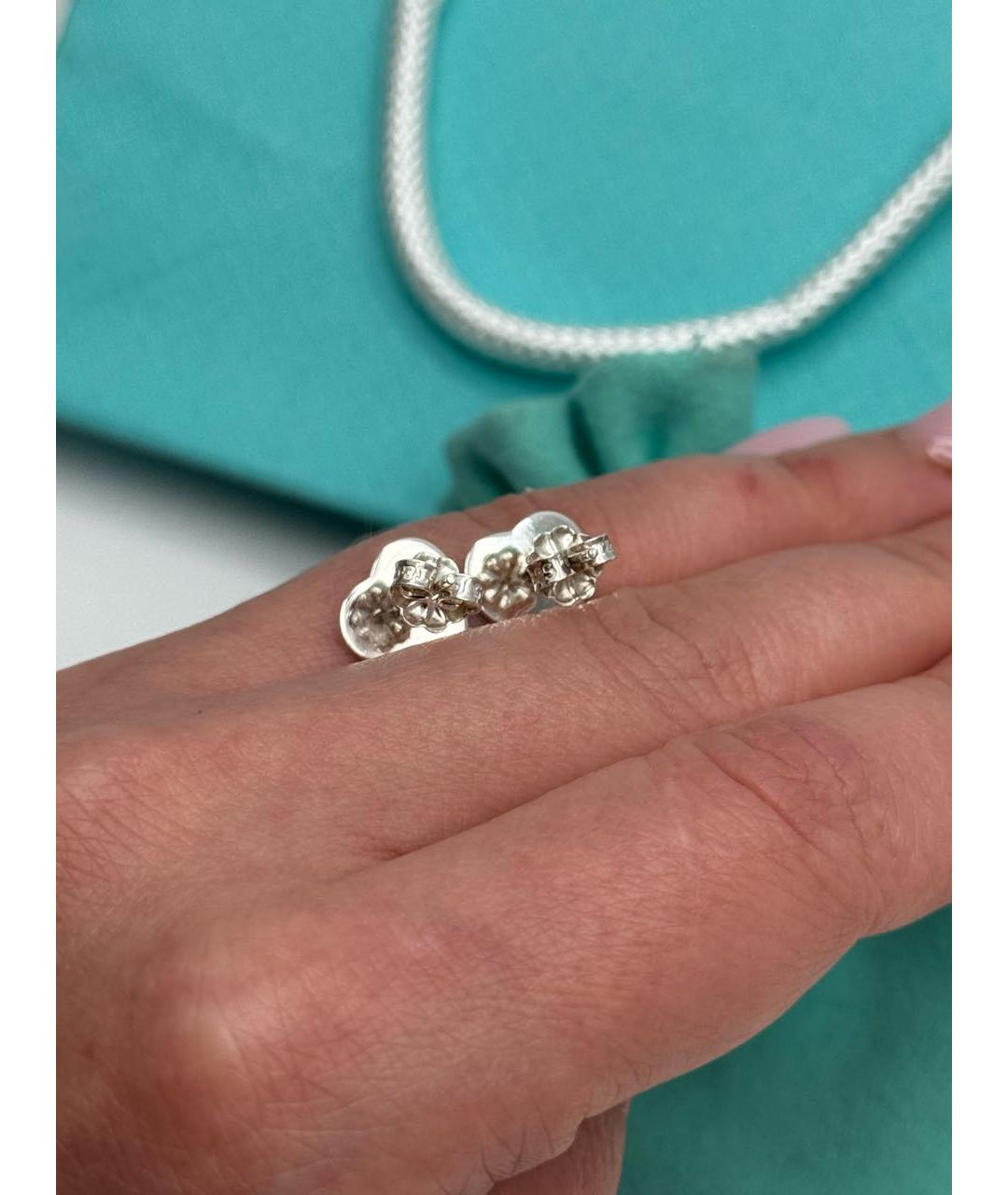 TIFFANY&CO Серебряные серебряные серьги, фото 3
