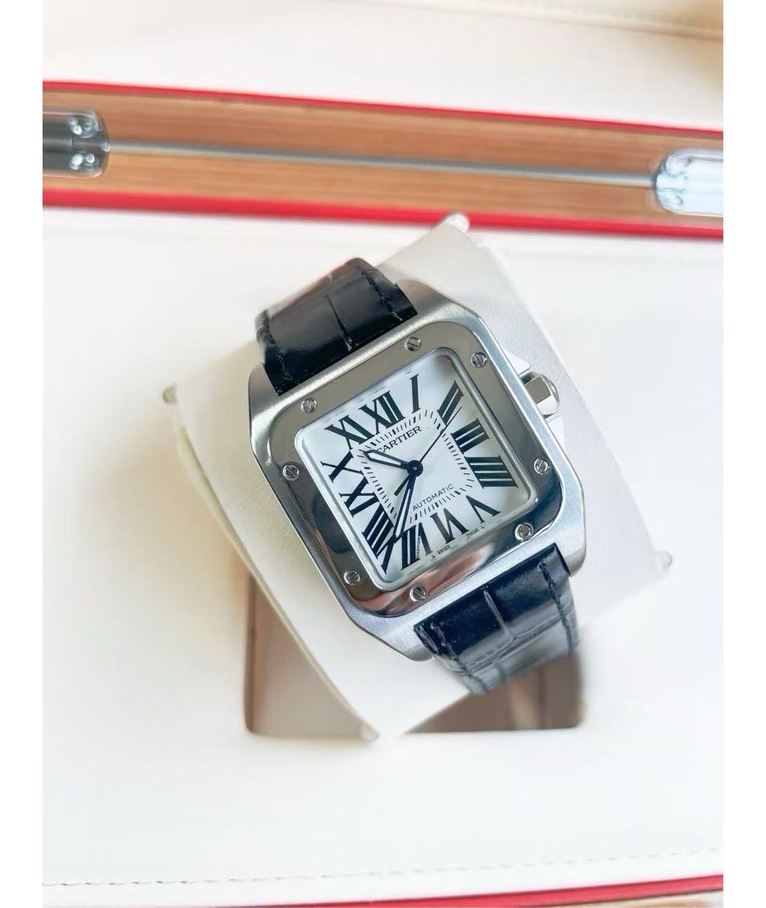 CARTIER Серебряные часы, фото 2