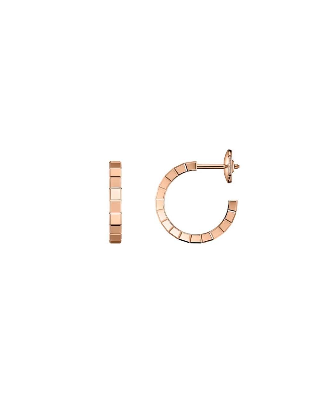 CHOPARD Золотые серьги из розового золота, фото 2