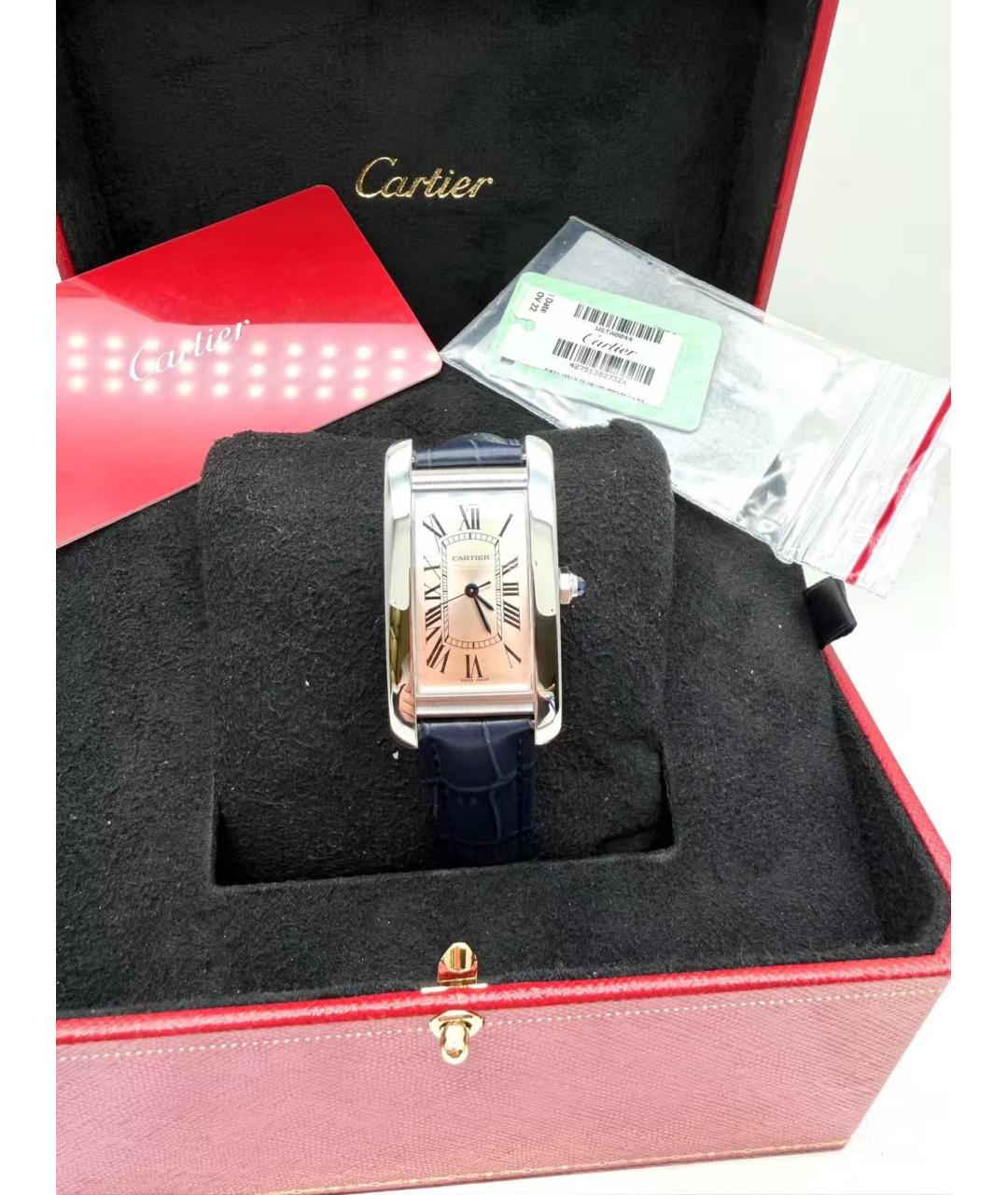 CARTIER Синие часы, фото 4