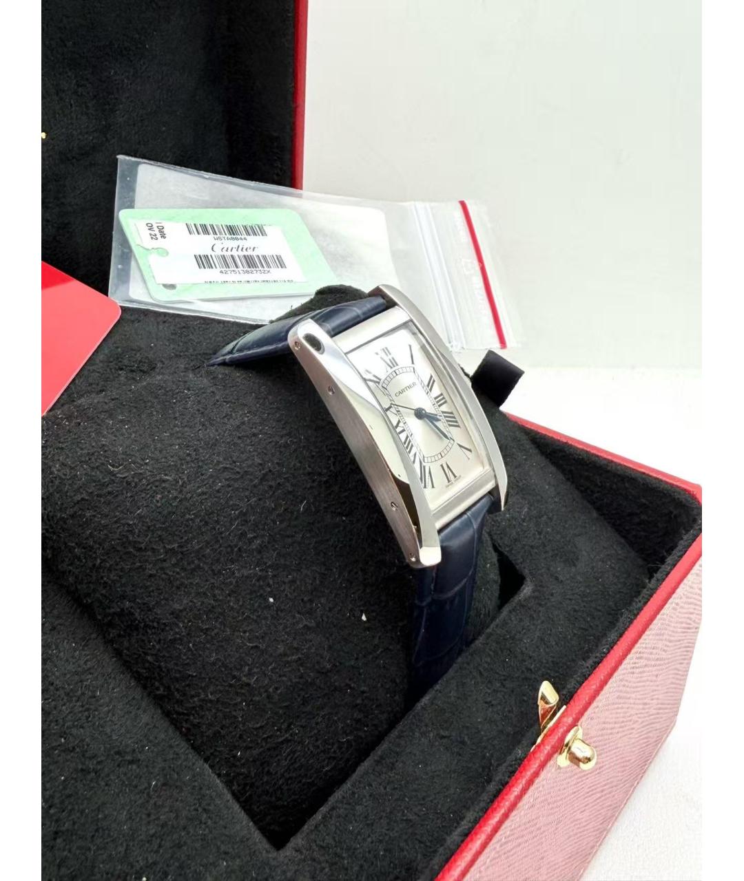 CARTIER Синие часы, фото 2