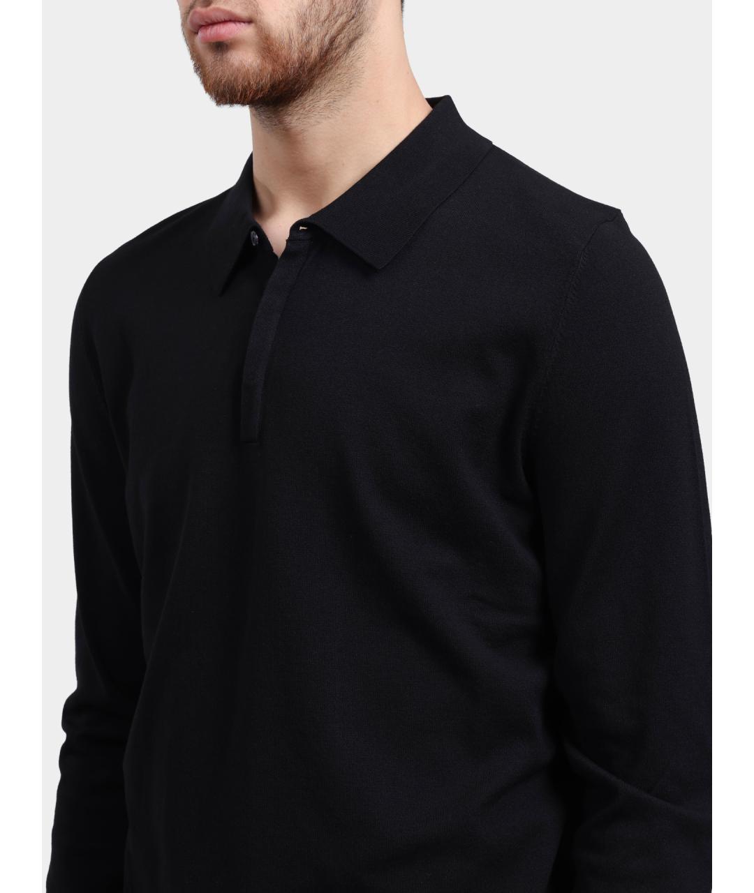 HUGO Черный джемпер / свитер, фото 4