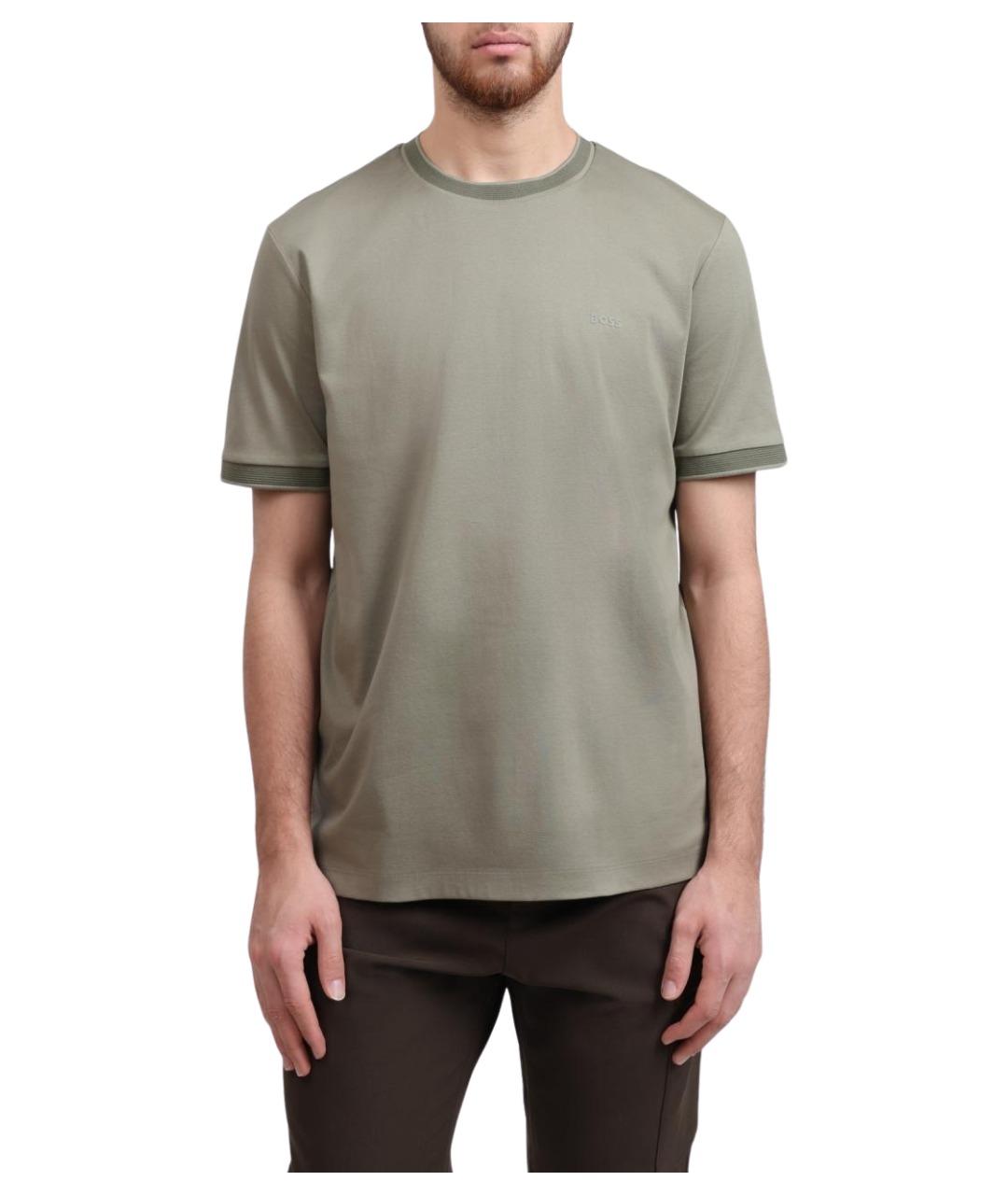 HUGO BOSS Хлопковая футболка, фото 1