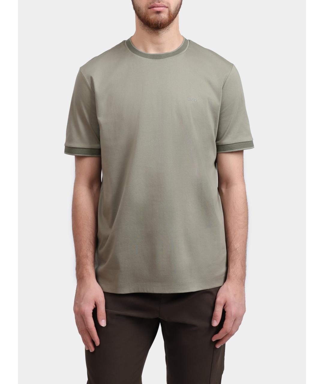 HUGO BOSS Хлопковая футболка, фото 6