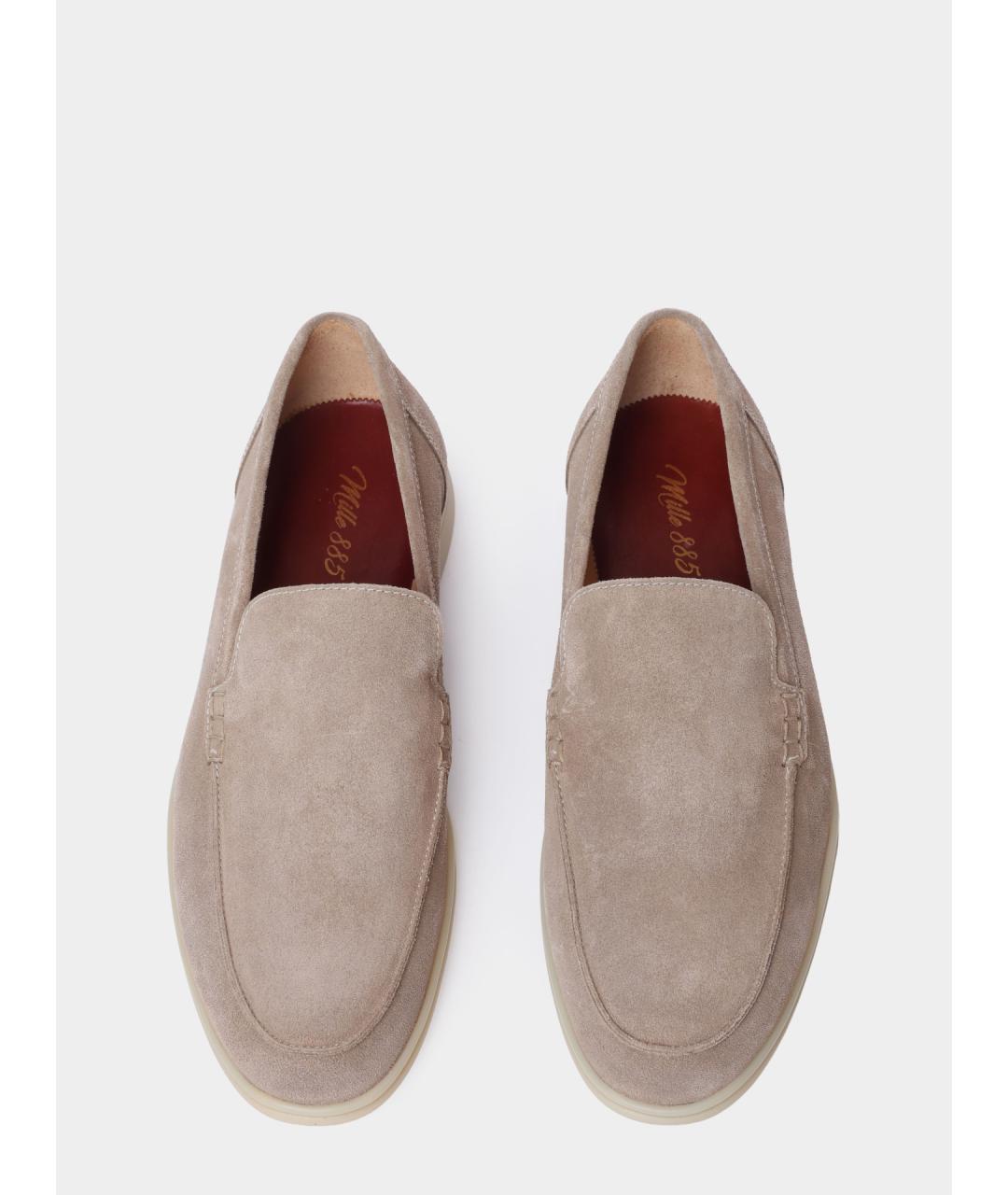 PREMIATA Бежевые замшевые лоферы, фото 5
