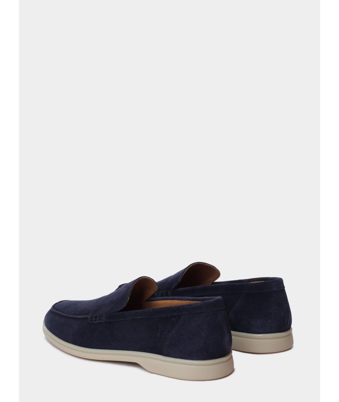 PREMIATA Темно-синие замшевые лоферы, фото 6