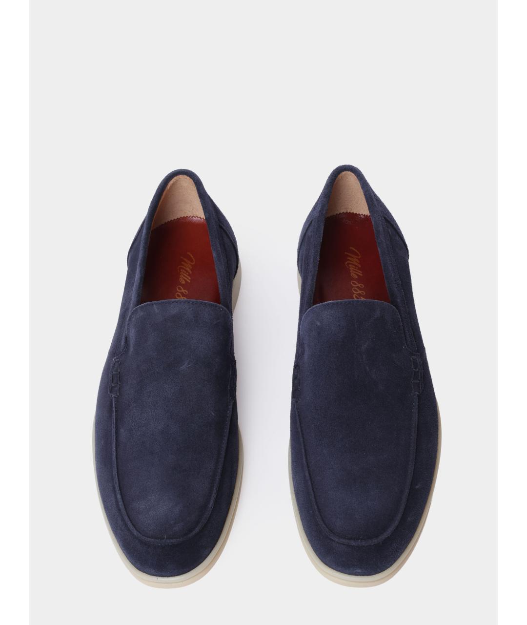 PREMIATA Темно-синие замшевые лоферы, фото 5