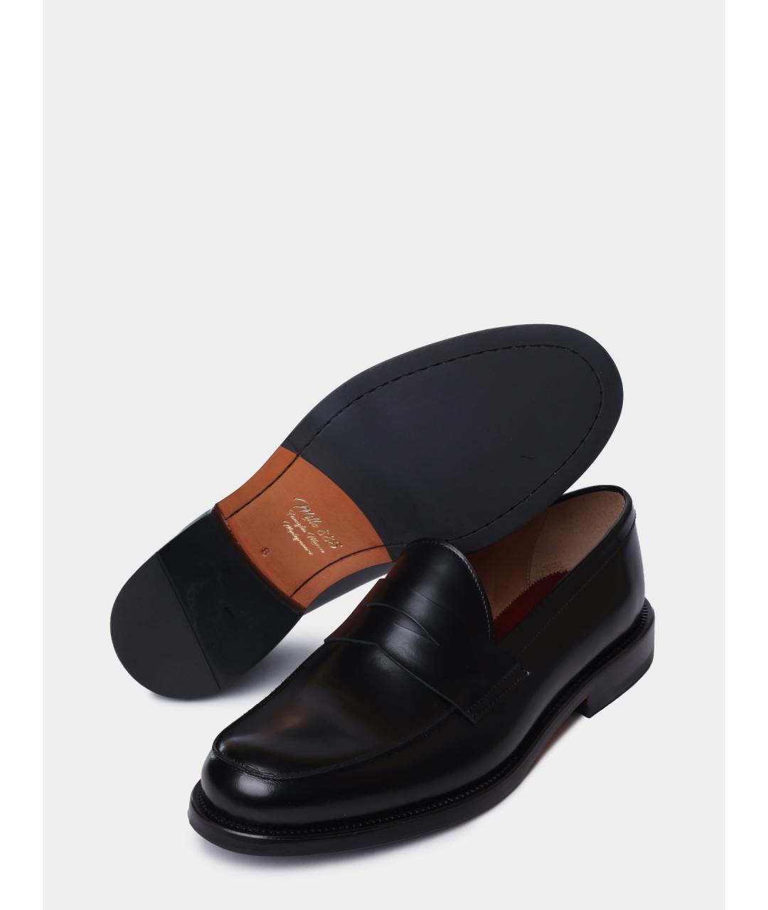 PREMIATA Черные кожаные лоферы, фото 4