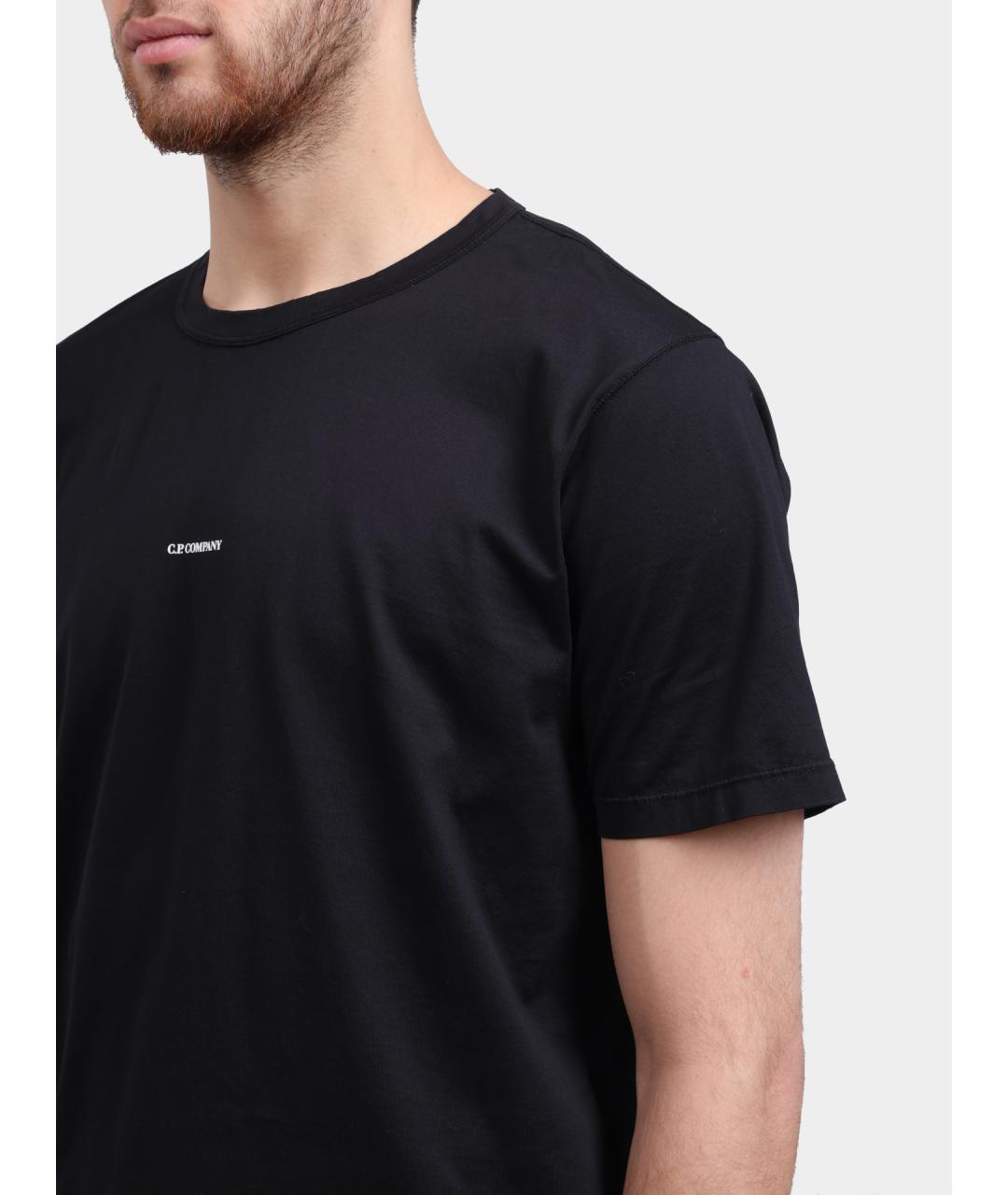 CP COMPANY Черная футболка, фото 4