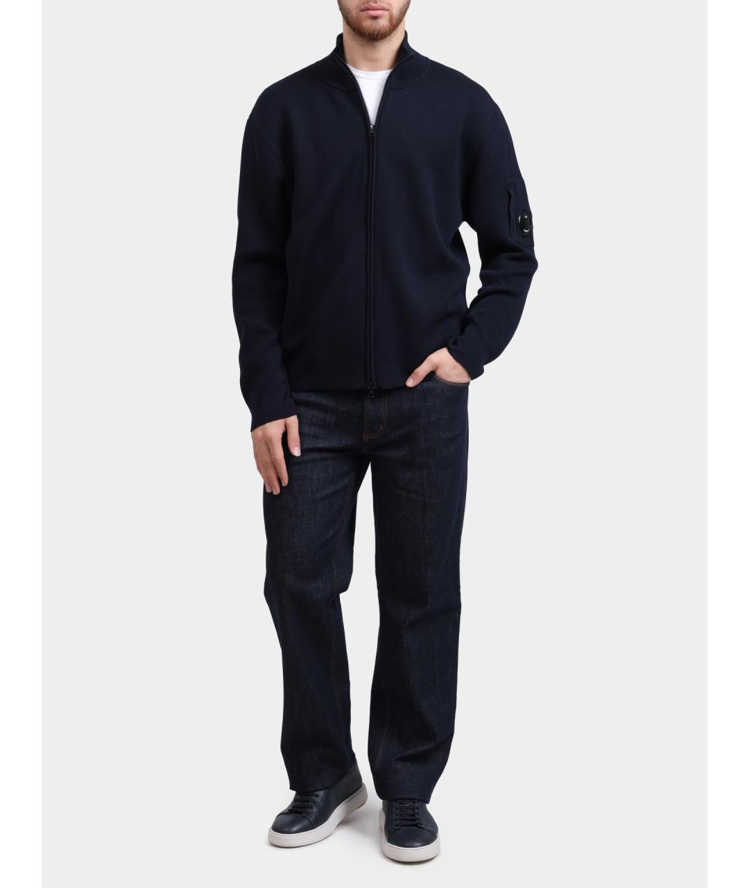 CP COMPANY Синий кардиган, фото 2