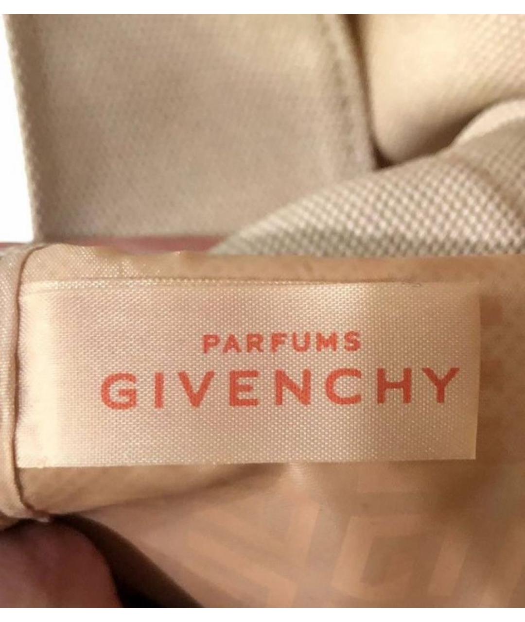 GIVENCHY Бежевая тканевая сумка с короткими ручками, фото 7